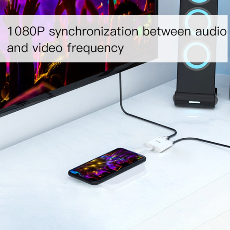 Yesido HM06 8 Pin to HDMI Audio Video Adapter - HoMEdemic™ 