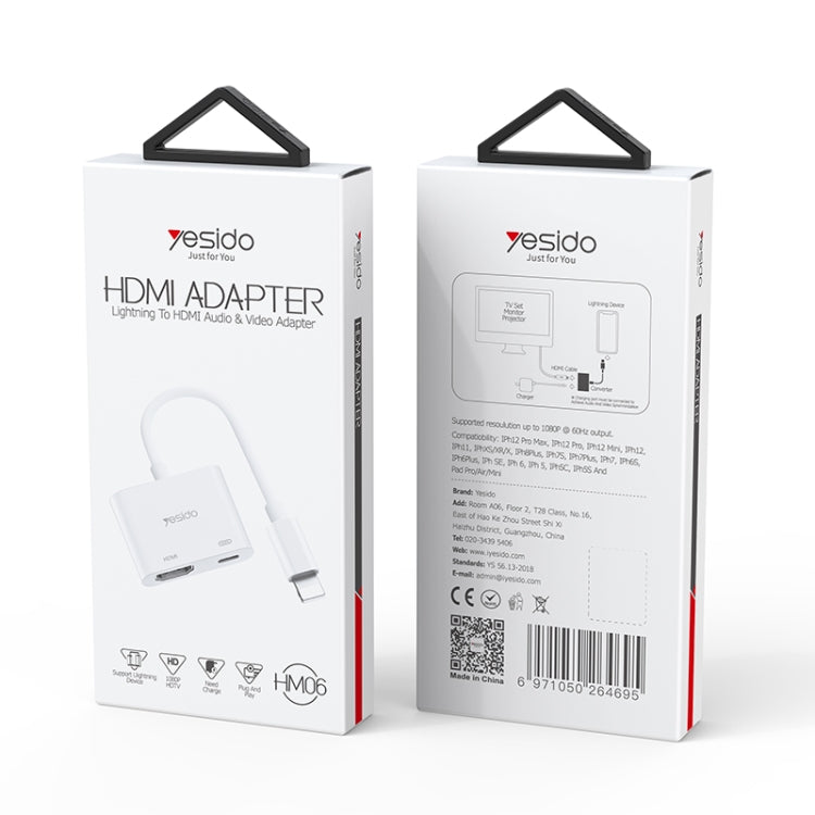 Yesido HM06 8 Pin to HDMI Audio Video Adapter - HoMEdemic™ 