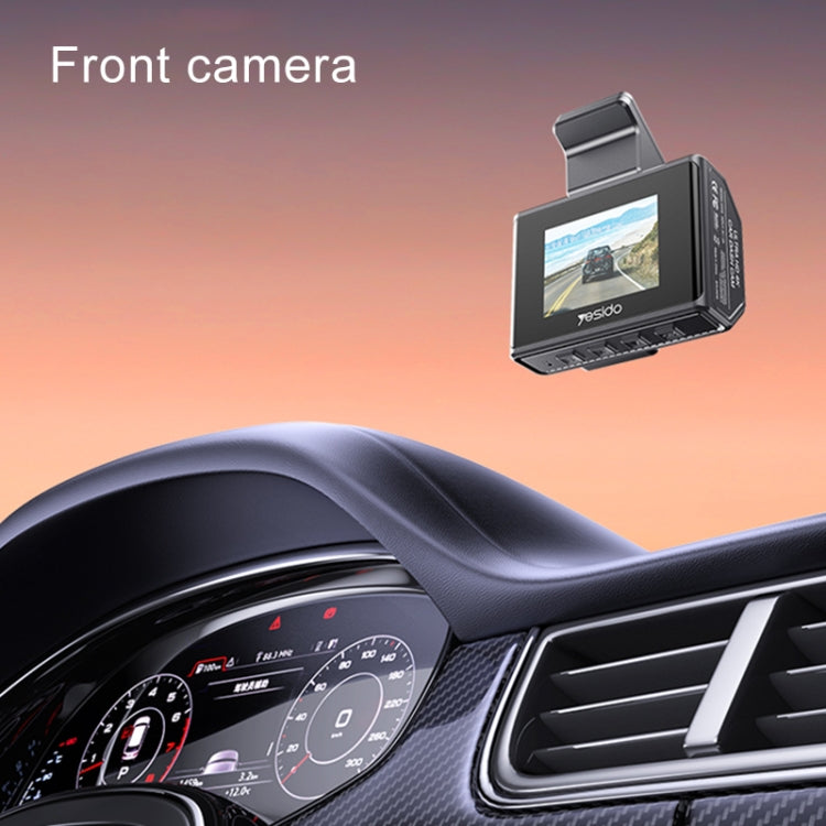 Yesido KM15 4K Dual Dash Camera Driving Recorder - HoMEdemic™ 