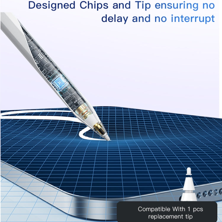 Yesido ST10 Dual Mode Active Magnetic Capacitive Stylus(White) - HoMEdemic™ 