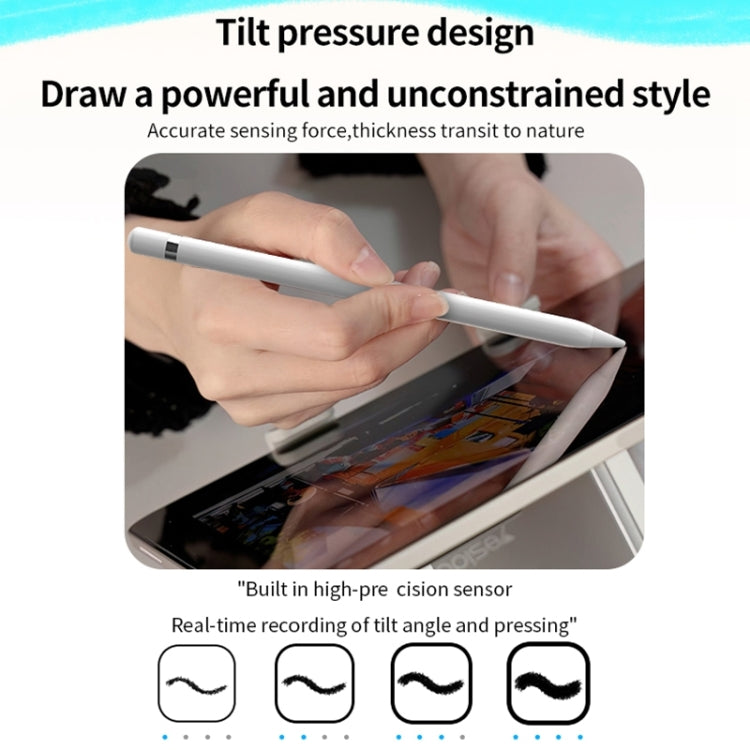 Yesido ST13 8 Pin Interface Multi-function Bluetooth Wireless Stylus Pen Capacitive Pencil for iPad (White) - HoMEdemic™ 