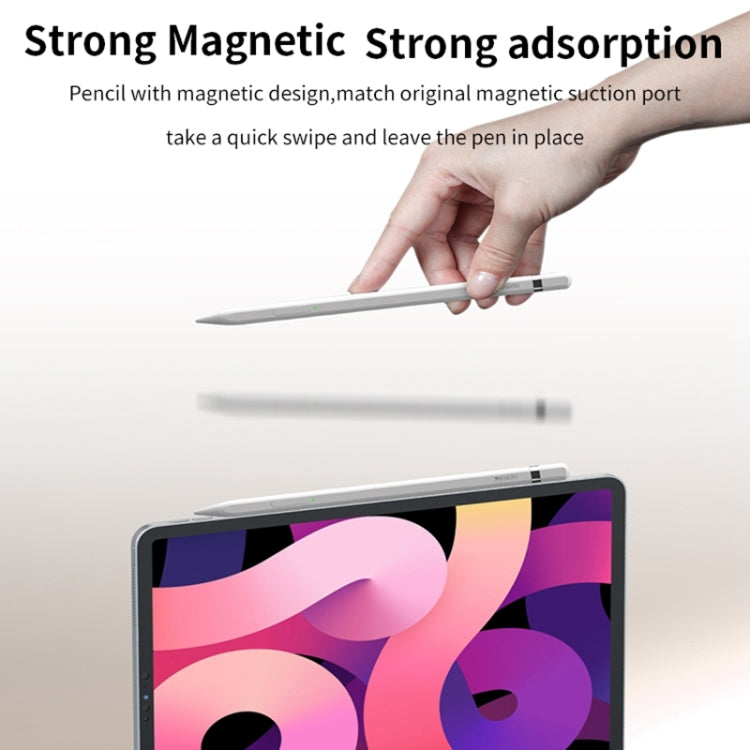 Yesido ST13 8 Pin Interface Multi-function Bluetooth Wireless Stylus Pen Capacitive Pencil for iPad (White) - HoMEdemic™ 