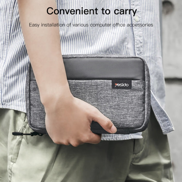 Yesido WB32 Multifunctional Digital Accessories Storage Bag (Black) - HoMEdemic™ 