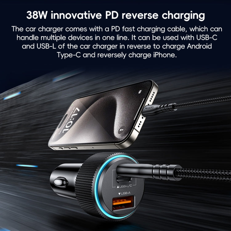 Yesido Y60 38W Car Fast Charging Charger(Black) - HoMEdemic™ 