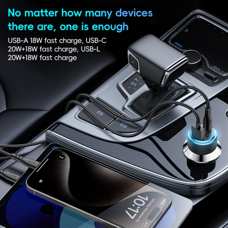 Yesido Y60 38W Car Fast Charging Charger(Black) - HoMEdemic™ 
