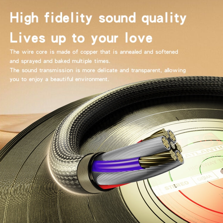 Yesido YAU43 3.5mm to 3.5mm AUX Audio Adapter Cable, Length: 1m(Black) - HoMEdemic™ 