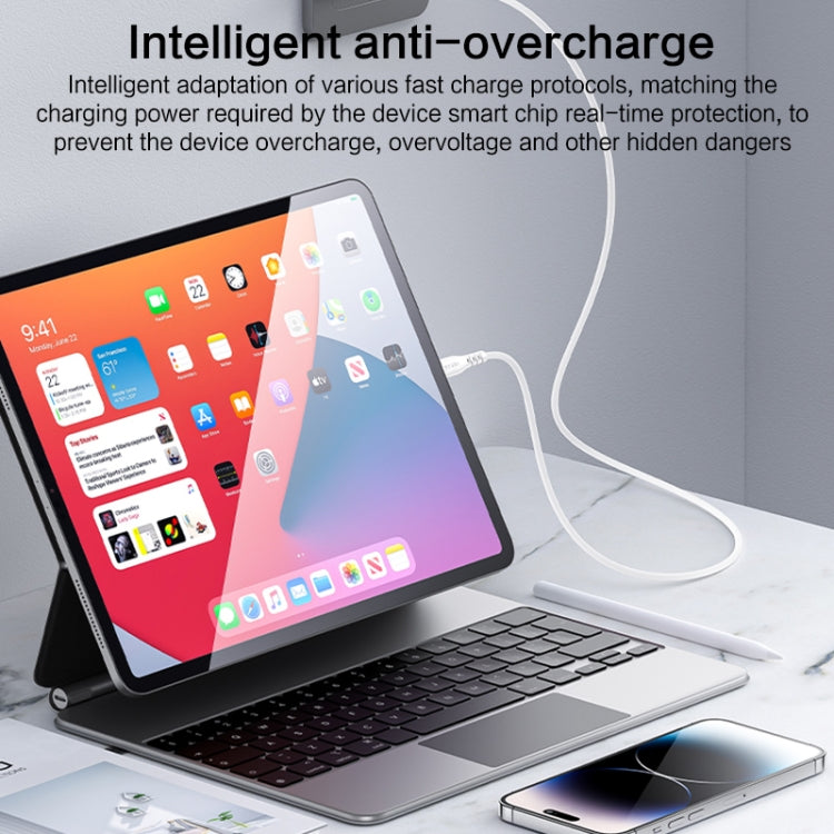 Yesido YC79 PD20W Dual Port Type-C GaN Charger, UK Plug - HoMEdemic™ 
