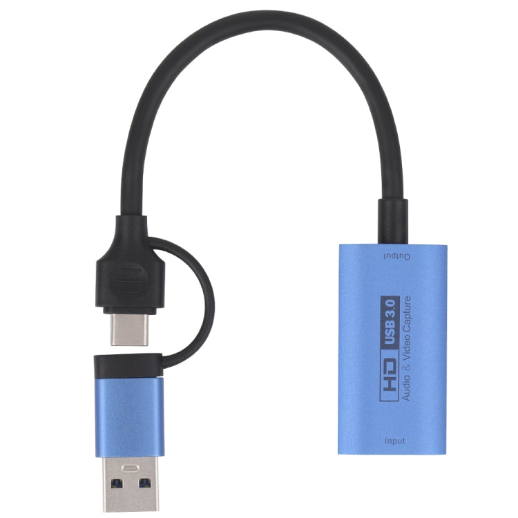 Z29C HDMI/F Female to USB-C / Type-C+USB 3.0/M Male HD Video Capture Card, Z29C - HoMEdemic™ 