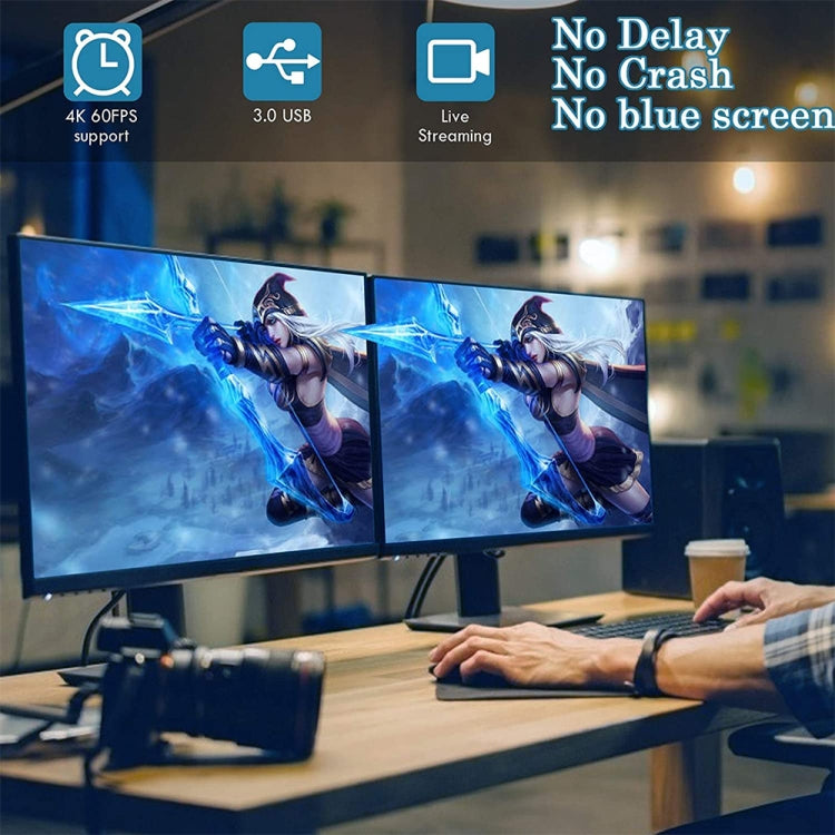Z29D HDMI/F Female to USB 3.0/M Male HD Video Capture Card with Cable, Z29D - HoMEdemic™ 