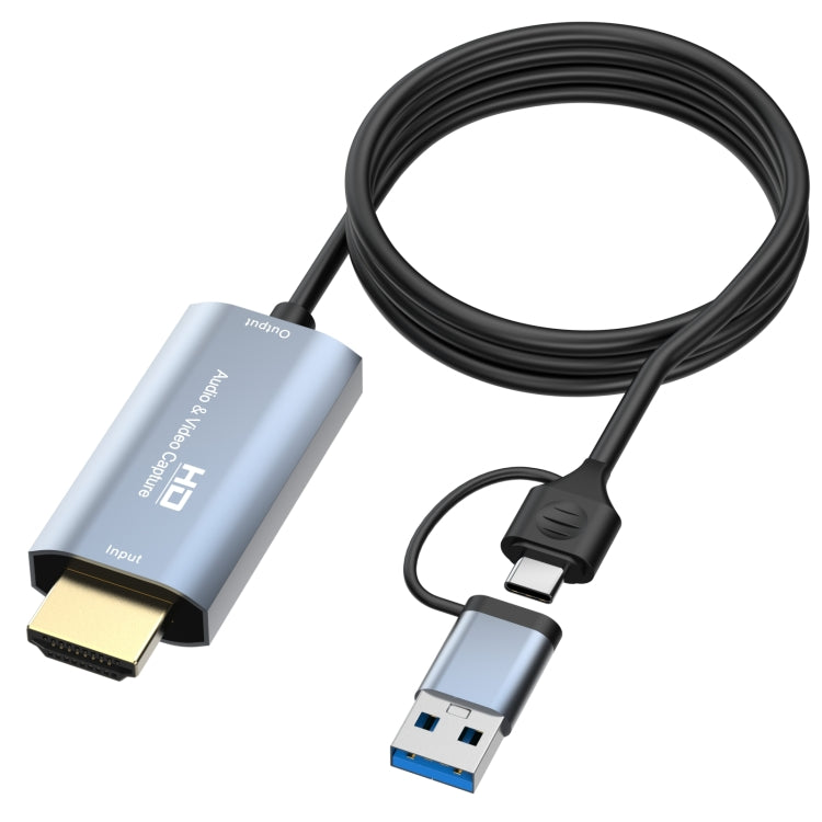 Z36 HDMI/M to USB-Type C/M HD Video Capture Card, Length: 2m, Z36 - HoMEdemic™ 