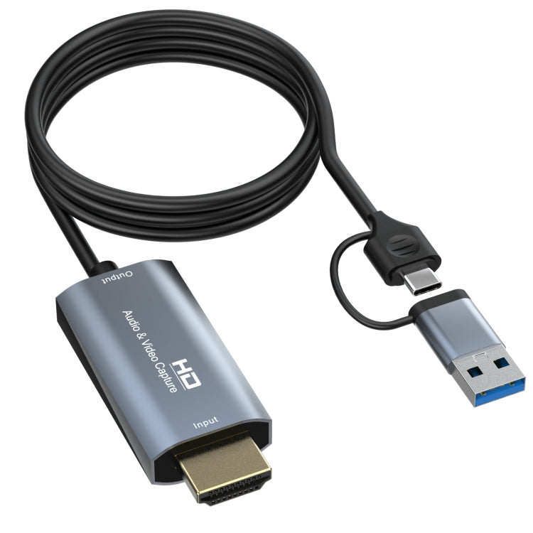 Z36 HDMI/M to USB-Type C/M HD Video Capture Card, Length: 2m, Z36 - HoMEdemic™ 