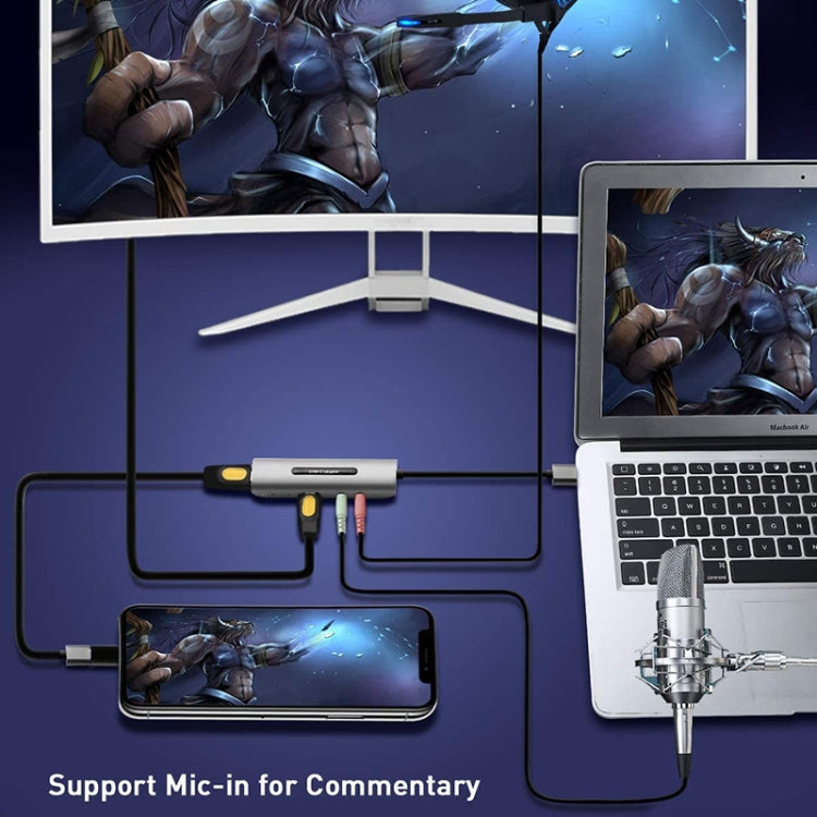 Z39A HDMI / F + Microphone HDMI / F + Audio + USB 4K Capture Card, Support Windows Android Linux and MacOS Etc, Z39A - HoMEdemic™ 