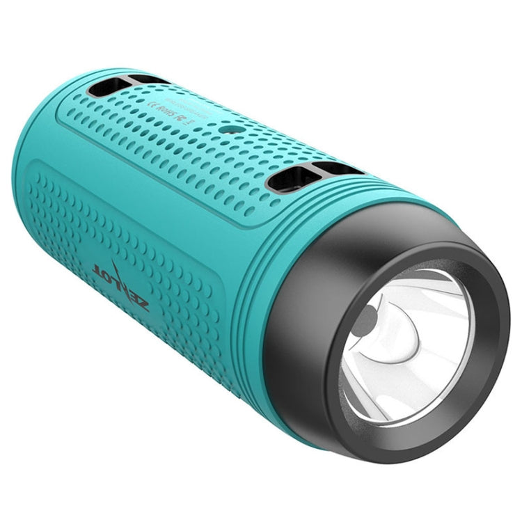 ZEALOT A1 Multifunctional Bass Wireless Bluetooth Speaker, Built-in Microphone, Support Bluetooth Call & AUX & TF Card & LED Lights (Mint Green) - HoMEdemic™ 