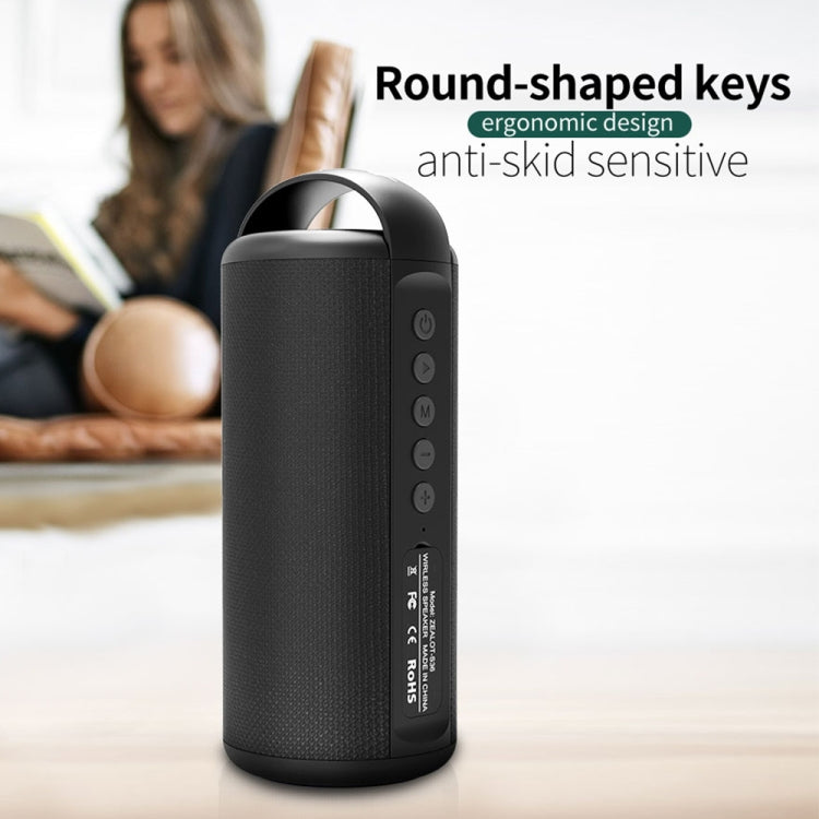 ZEALOT S36 Portable Heavy Bass Wireless Bluetooth Speaker with Built-in Mic, Support Hands-Free Call & TF Card & AUX (Black) - HoMEdemic™ 