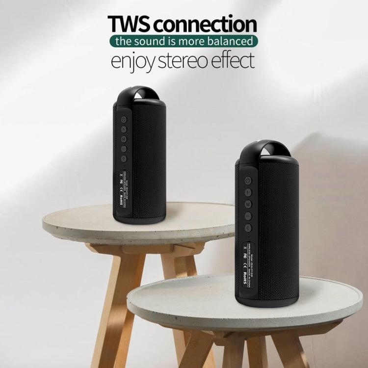 ZEALOT S36 Portable Heavy Bass Wireless Bluetooth Speaker with Built-in Mic, Support Hands-Free Call & TF Card & AUX (Black) - HoMEdemic™ 