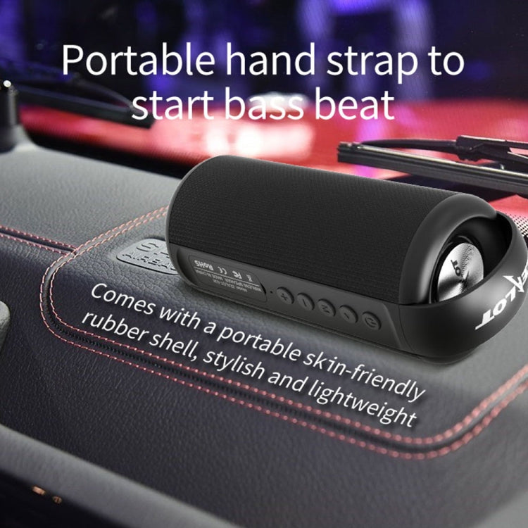 ZEALOT S36 Portable Heavy Bass Wireless Bluetooth Speaker with Built-in Mic, Support Hands-Free Call & TF Card & AUX (Black) - HoMEdemic™ 