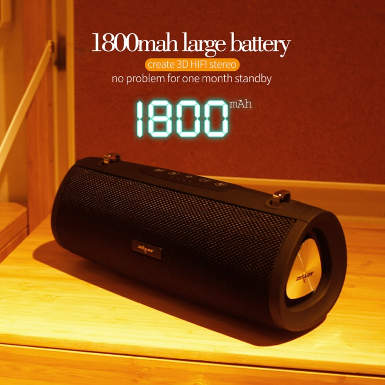 ZEALOT S38 Portable Subwoofer Wireless Bluetooth Speaker with Built-in Mic, Support Hands-Free Call & TF Card & AUX (Red) - HoMEdemic™ 