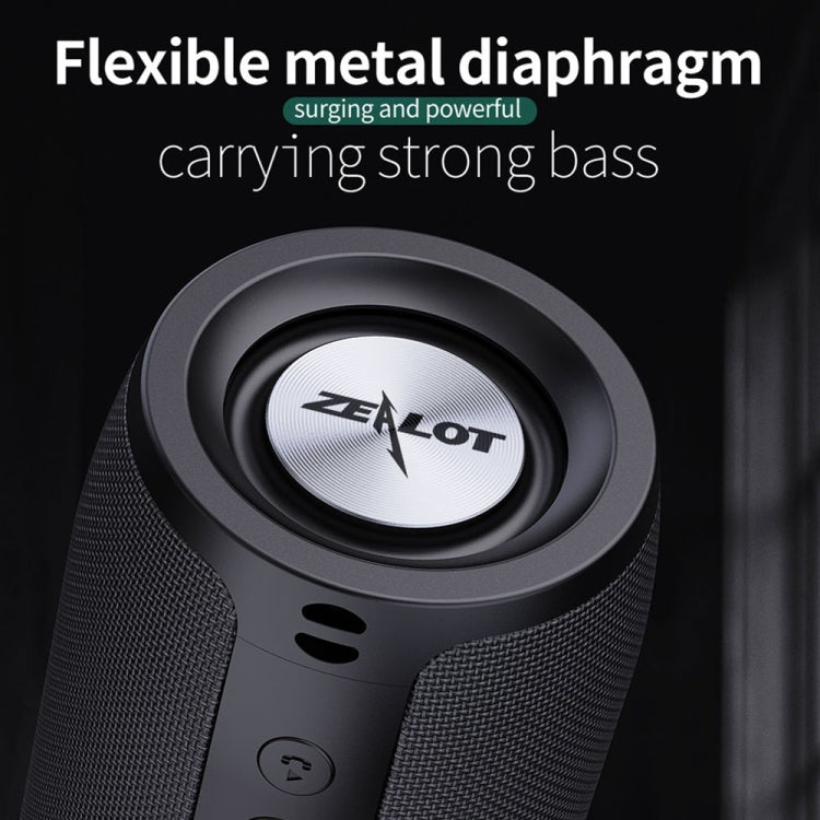 ZEALOT S51 Portable Stereo Bluetooth Speaker with Built-in Mic, Support Hands-Free Call & TF Card & AUX(Blue) - HoMEdemic™ 
