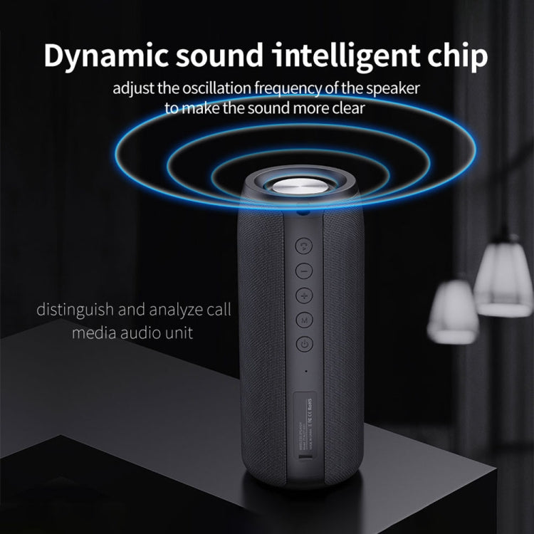 ZEALOT S51 Portable Stereo Bluetooth Speaker with Built-in Mic, Support Hands-Free Call & TF Card & AUX(Blue) - HoMEdemic™ 