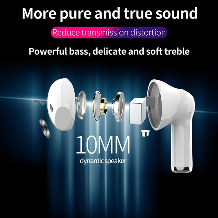 ZEALOT T3 Bluetooth 5.0 TWS Wireless Bluetooth Earphone with Charging Box, Support Touch & Call & Power Display(White) - HoMEdemic™ 