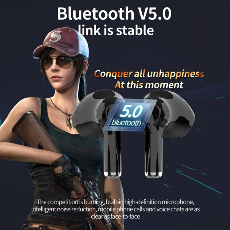 ZEALOT T3 Bluetooth 5.0 TWS Wireless Bluetooth Earphone with Charging Box, Support Touch & Call & Power Display(White) - HoMEdemic™ 