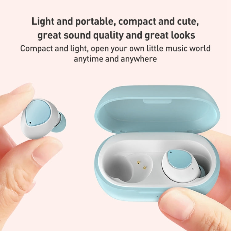 ZGA GS14 Candy Mini Wireless Bluetooth Earphone(Blue) - HoMEdemic™ 
