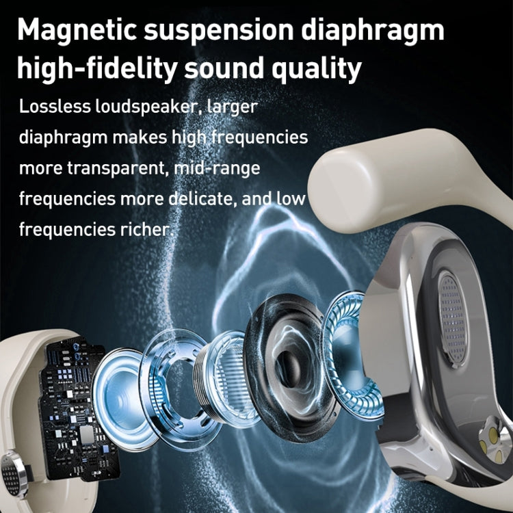 ZGA GS15 Ear-mounted Wireless Bluetooth Earphone(Black) - HoMEdemic™ 