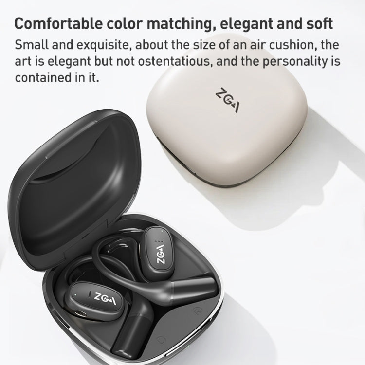 ZGA GS15 Ear-mounted Wireless Bluetooth Earphone(Black) - HoMEdemic™ 
