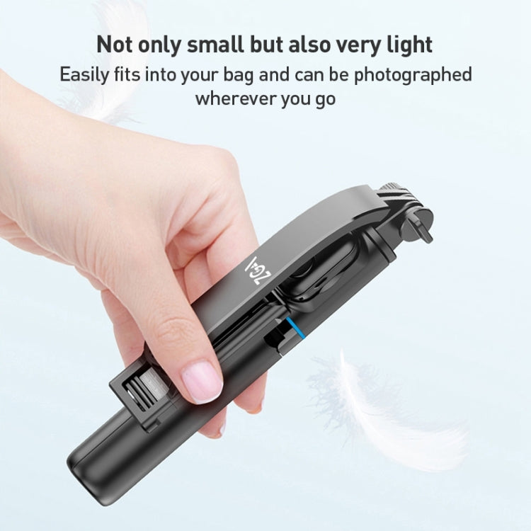 ZGA S01 Bluetooth Remote Control Detachable Tripod Selfie Stick(Black) - HoMEdemic™ 