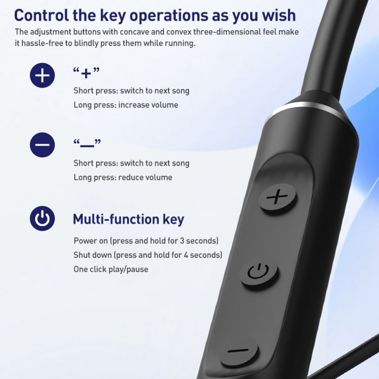 ZGA SP03 Neck-mounted Sports Bluetooth Earphone(Black) - HoMEdemic™ 