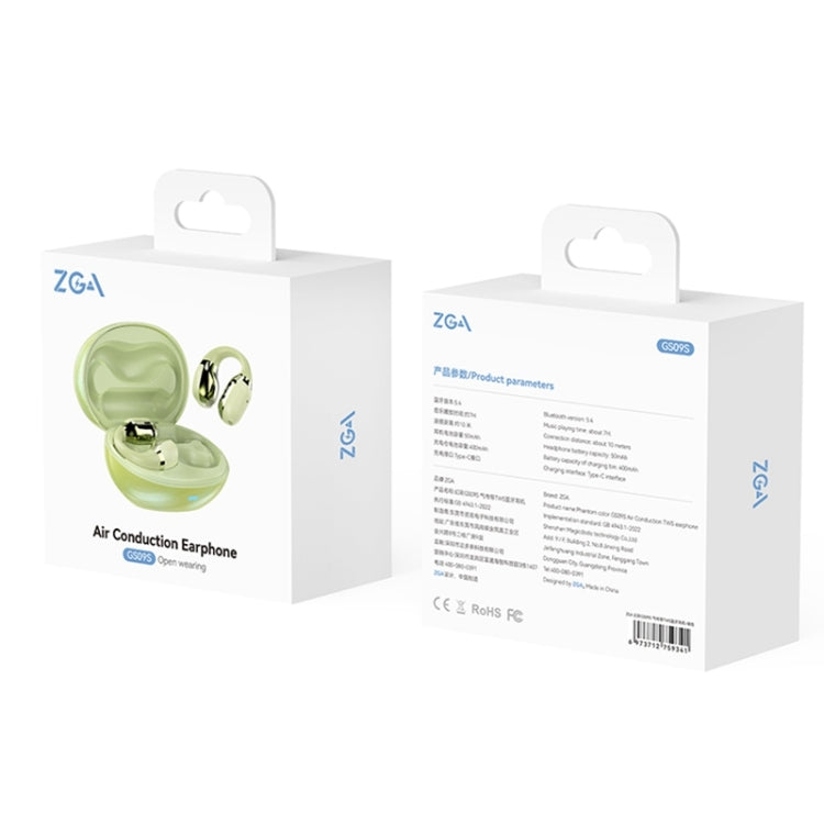 ZGA Symphony GS09S Air Conduction TWS Bluetooth Earphone(Black) - HoMEdemic™ 