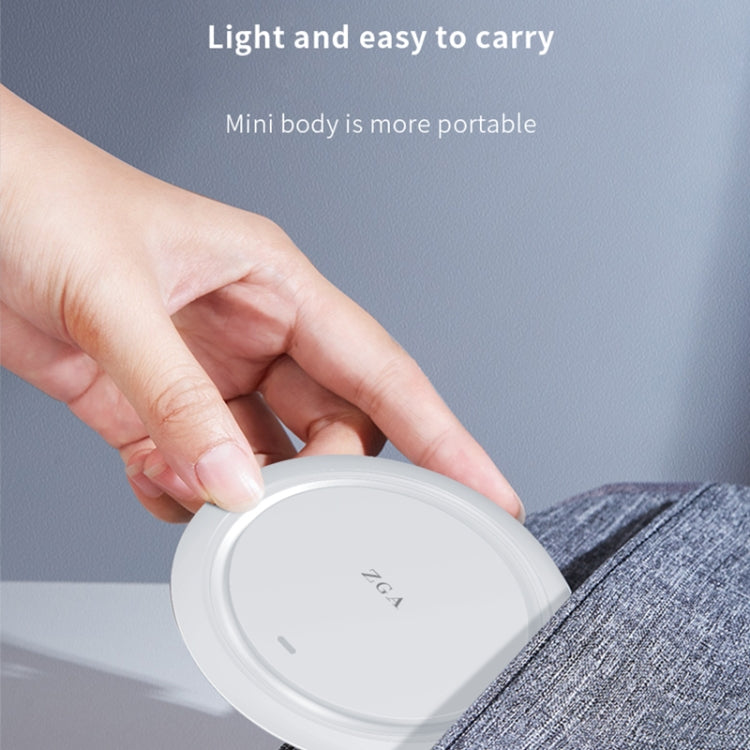 ZGA WX01S 15W Desktop Wireless Charger(White) - HoMEdemic™ 