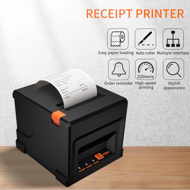 ZJ-8360 II USB and LAN Interface Auto-cutter 80mm Thermal Receipt Printer, ZJ-8360 II USB and LAN - HoMEdemic™ 