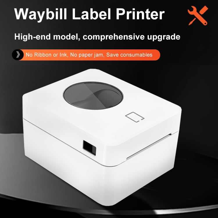 ZJ-9250 100x150mm USB Thermal Label Printer, Plug:UK Plug(White) - HoMEdemic™ 