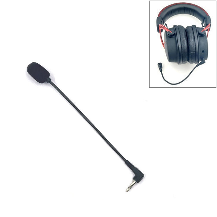 ZJ033MR-03 19cm Mono 3.5mm Angle Head Plug Gaming Headset Sound Card Live Microphone, 17cm Mono Angle Head - HoMEdemic™ 