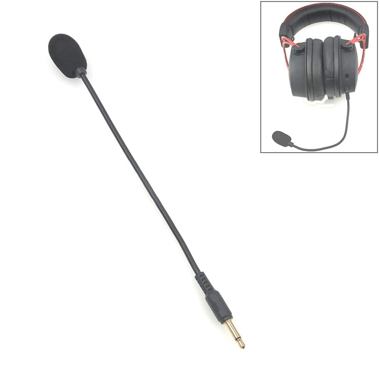 ZJ033MR-03 19cm Mono 3.5mm Straight Plug Gaming Headset Sound Card Live Microphone, 17cm Mono Straight Plug - HoMEdemic™ 