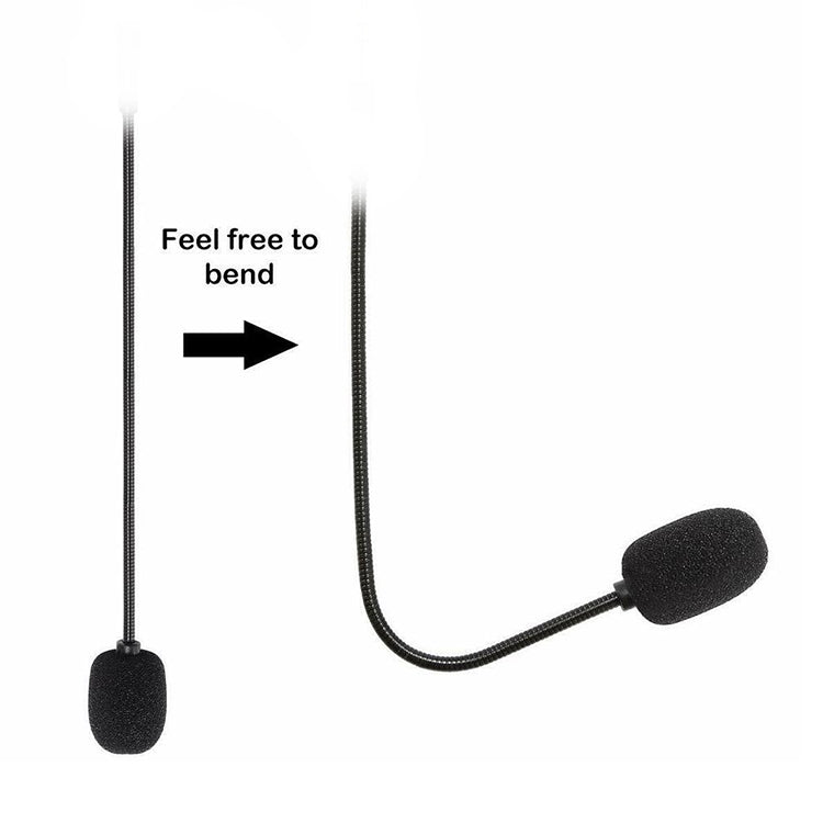 ZJ033MR-03 19cm Mono 3.5mm Straight Plug Gaming Headset Sound Card Live Microphone, 17cm Mono Straight Plug - HoMEdemic™ 