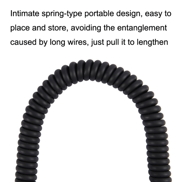 ZS0185 For Sennheiser HD598 / HD558 / HD518 / HD595 Earphone Spring Cable, Cable Length: 1.4m-3m - HoMEdemic™ 