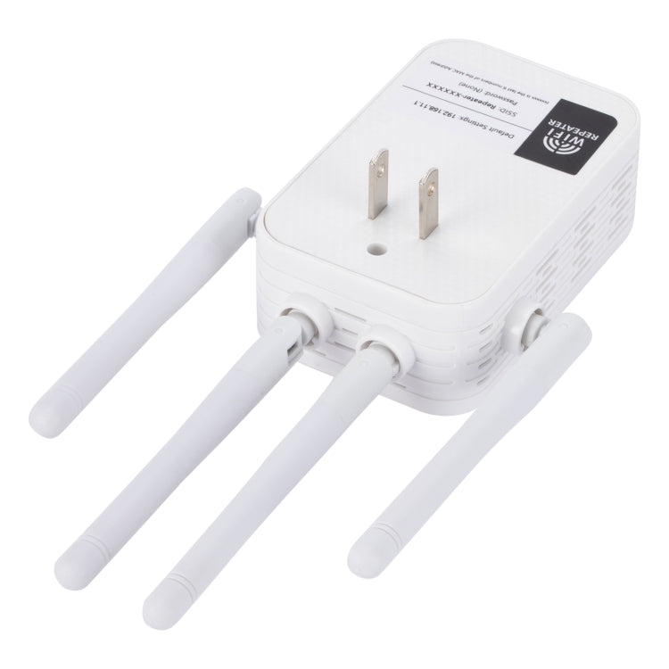 ZX-R08 1200Mbps 2.4G/5G Dual-Band WiFi Repeater Signal Amplifier, US Plug - HoMEdemic™ 