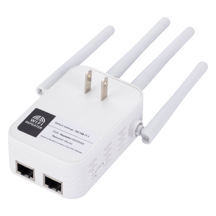 ZX-R08 300Mbps 2.4G WiFi Repeater Signal Amplifier, US Plug - HoMEdemic™ 