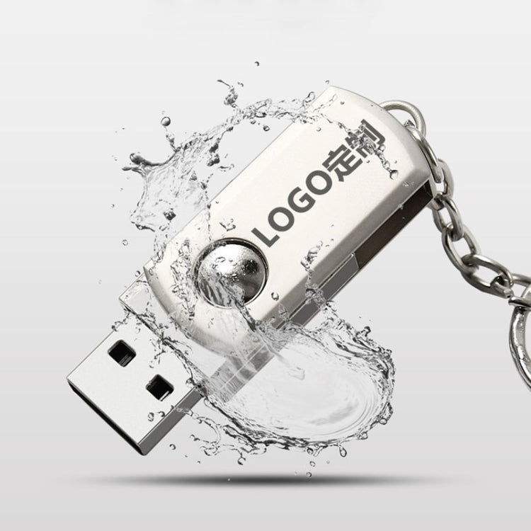 MicroDrive 16GB USB 2.0 Creative Personality Metal U Disk with Keychain, 16GB - HoMEdemic™ 
