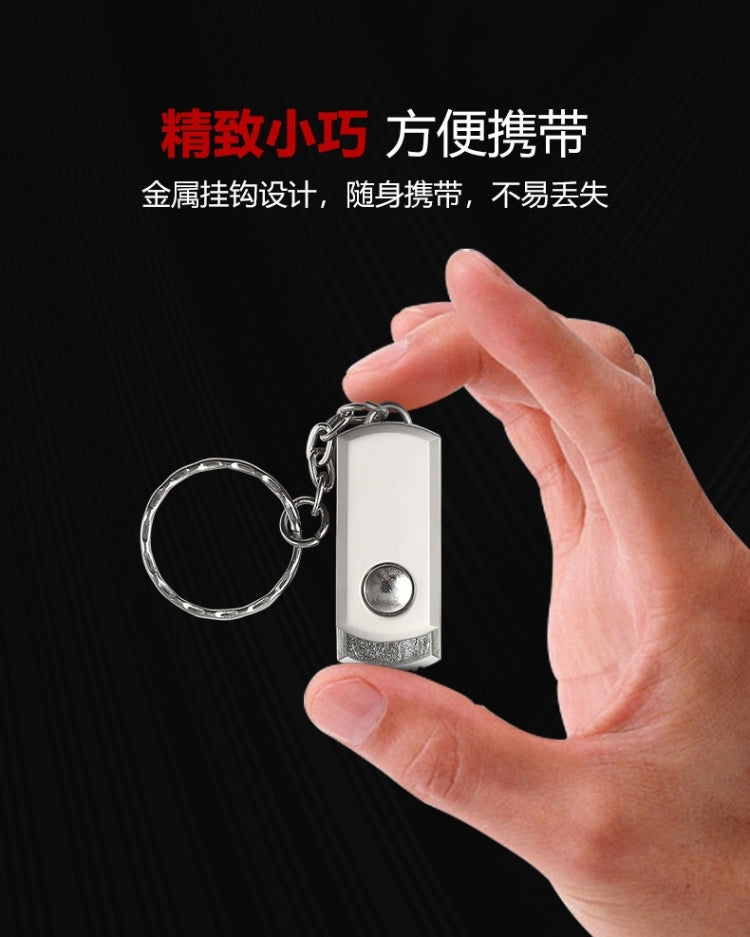 MicroDrive 16GB USB 2.0 Creative Personality Metal U Disk with Keychain, 16GB - HoMEdemic™ 