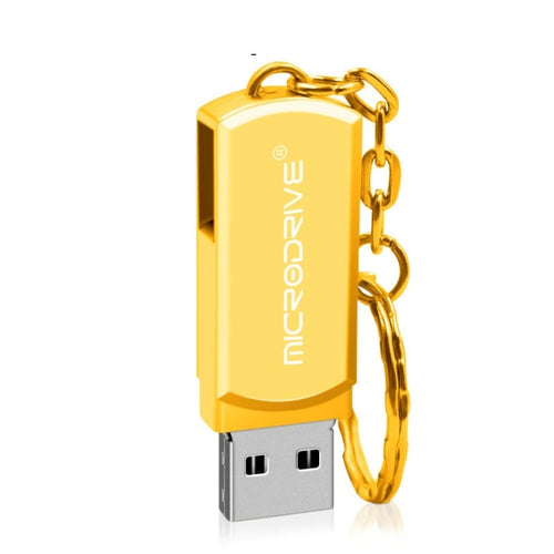 MicroDrive 16GB USB 2.0 Creative Personality Metal U Disk with Keychain - HoMEdemic™ 