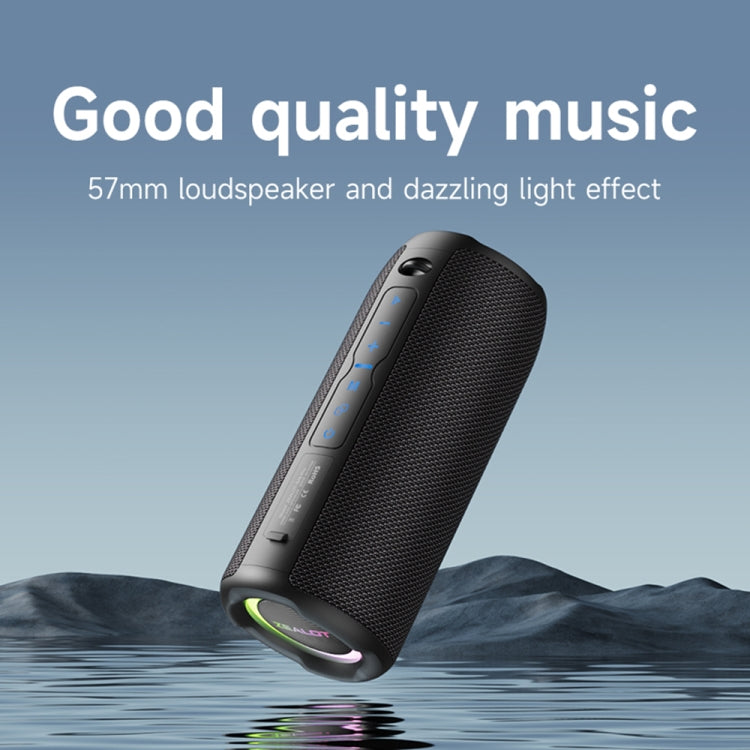 Zealot S49 Pro 20W Outdoor Portable Wireless Bluetooth Speaker with RGB Light(Black) - HoMEdemic™ 
