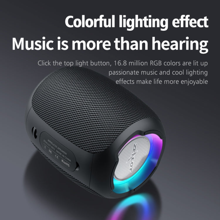 Zealot S53 IPX6 Waterproof Portable Colorful Wireless Bluetooth Speaker(Red) - HoMEdemic™ 