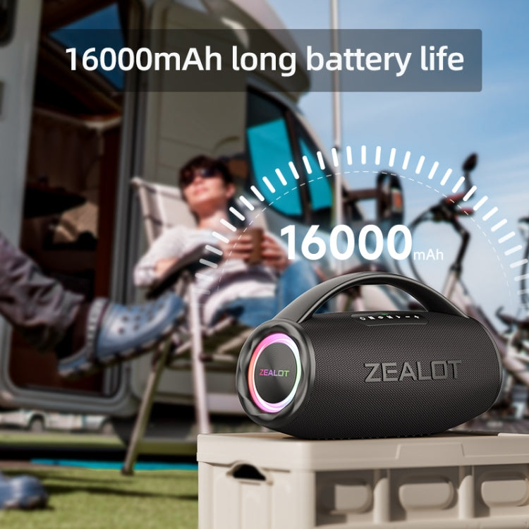 Zealot S97 80W Outdoor Portable RGB Light Bluetooth Speaker(Camouflage) - HoMEdemic™ 