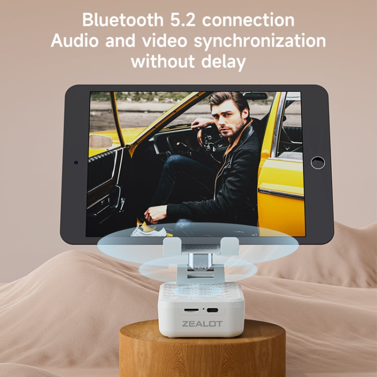 Zealot Z7 2 in 1 Foldable Phone Holder with Wireless Bluetooth Speaker(Black) - HoMEdemic™ 