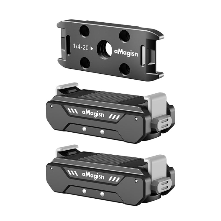 aMagisn Metal Magnetic Absorption Kit For GoPro HERO12 Black /11 Black /10 Black /9 Black - HoMEdemic™ 