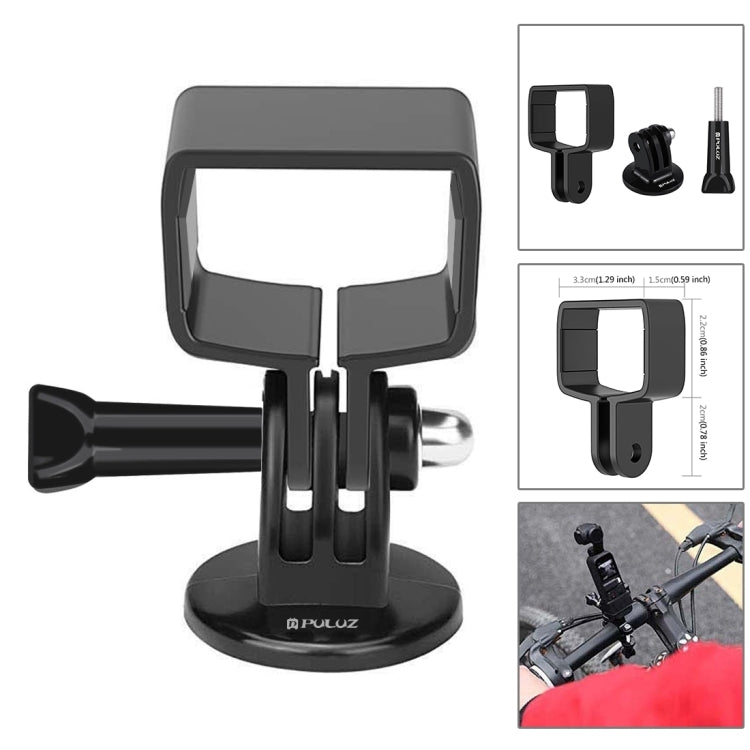 PULUZ 43 in 1 Accessories Total Ultimate Combo Kits for DJI Osmo Pocket with EVA Case (Chest Strap + Wrist Strap + Suction Cup Mount + 3-Way Pivot Arms + J-Hook Buckle + Grip Tripod Mount + Surface Mo ... orage Bag + Rec-mounts + Handlebar Mount + Wrench) - HoMEdemic™ 