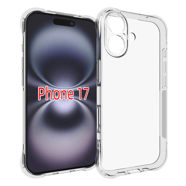 Shockproof Non-slip Thickening TPU Phone Case, For iPhone 17 Pro Max, For iPhone 17 Pro, For iPhone 17, For iPhone Air, iPhone 16e, For iPhone 16 Pro Max, For iPhone 16 Pro, For iPhone 16 Plus, For iPhone 16, For iPhone 15 Pro Max, For iPhone 15 Pro���... - HoMEdemic™ 